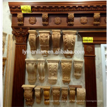 Mísulas clássicas dos ornamento da casa dos Corbels de madeira decorativos